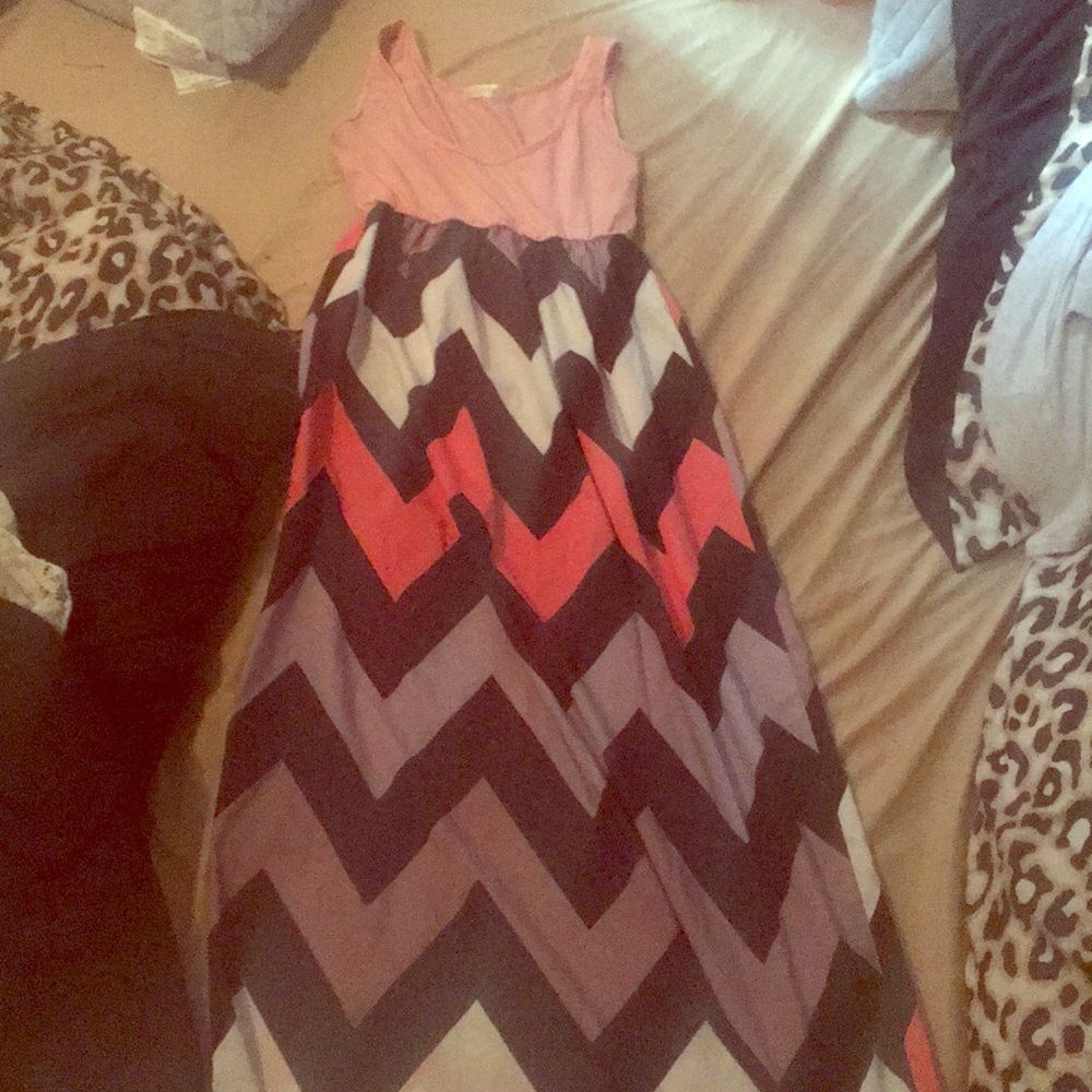 A long spring dress